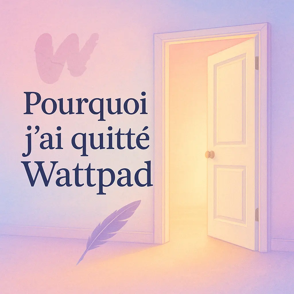 Pourquoi j’ai quitté Wattpad : un nouveau départ, rien que pour vous